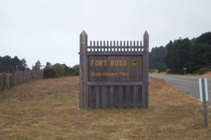 Ft. Ross entrance sign