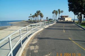 Road to fishing pier (GPS point)