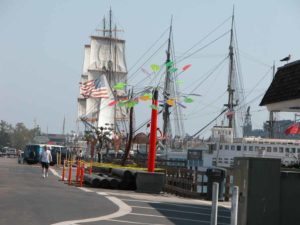 Several restored ships are open as Maritime Museum
