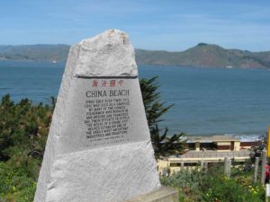 China Beach is the historic site of early San Francisco Chinese Fishing village.