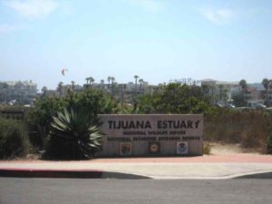 Entrance to the Tijuana River Reserve